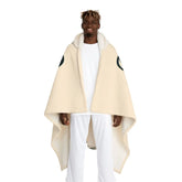 Serena Lunaria - Moon Phases Hooded Sherpa Blanket